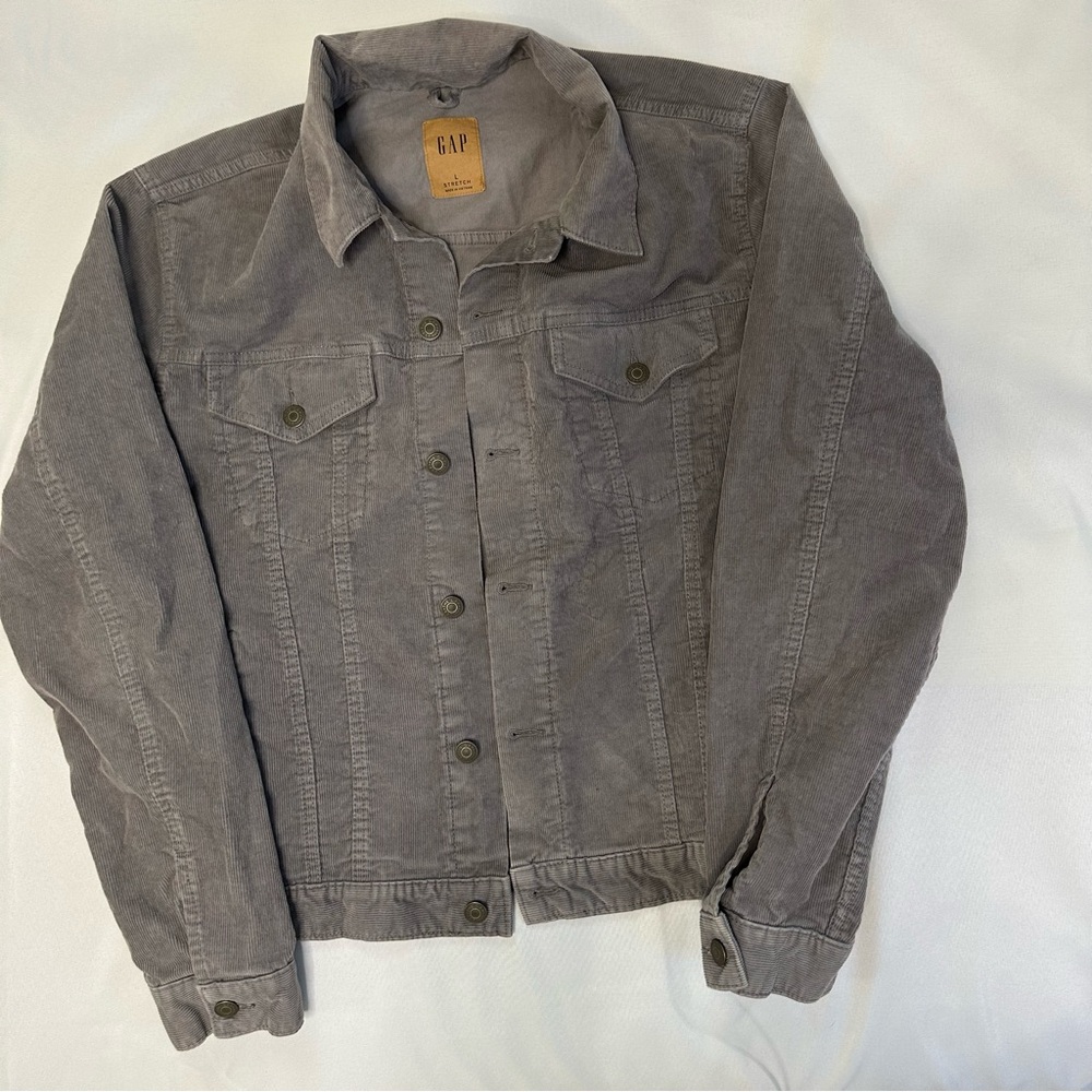 GAP Gray Denim Jacket